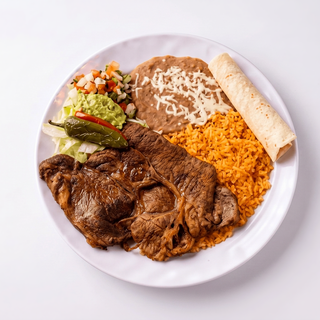 No.3) Carne Asada Plate